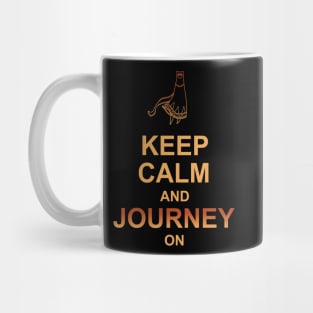 Keep Calm and Journey On Mug